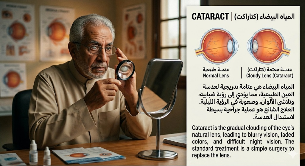 المياه البيضاء